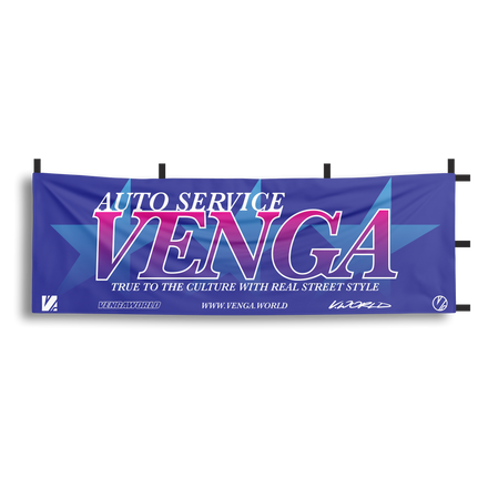 Auto Service Venga Nobori Flag